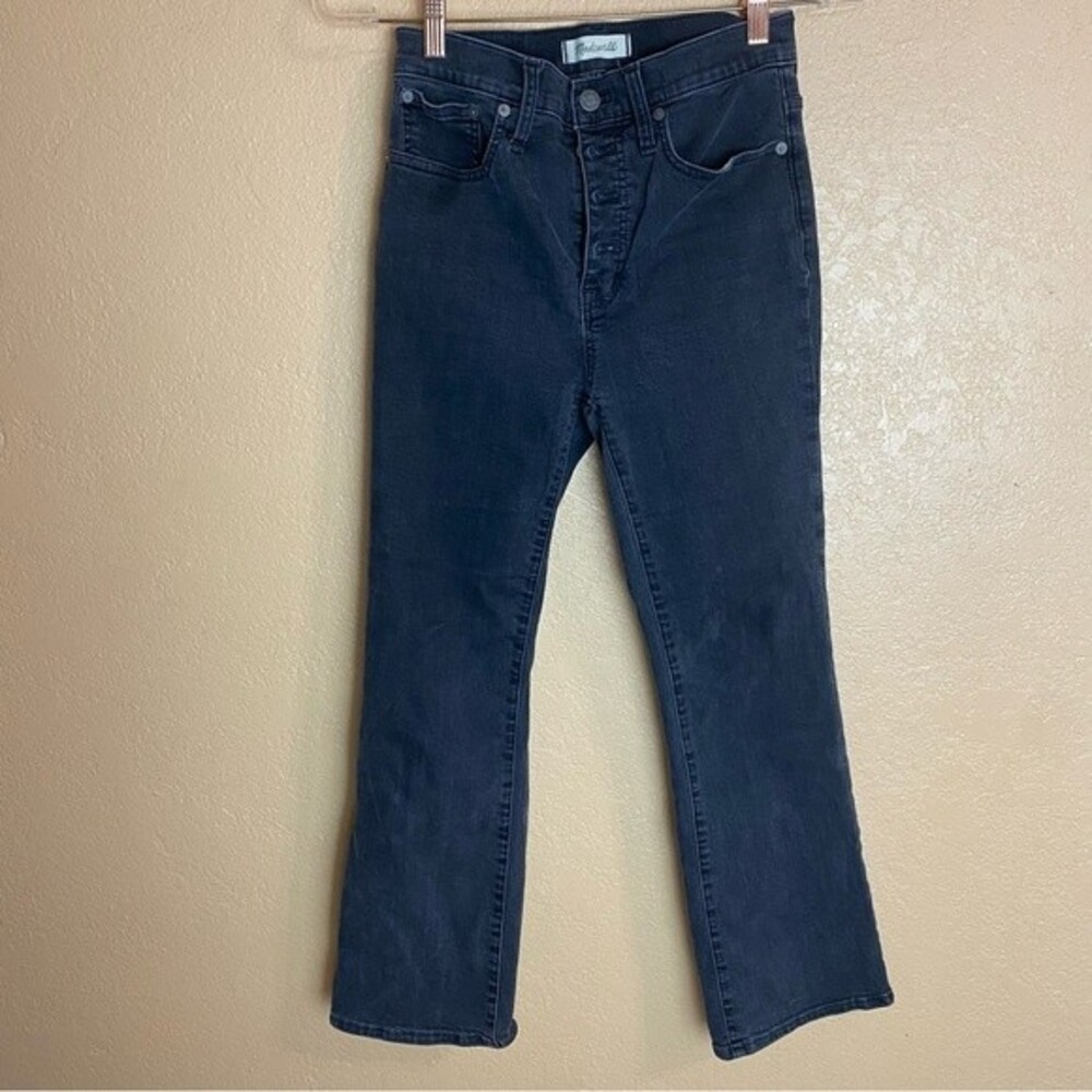 Madewell Black Cali Demi-Boot Jeans size 26